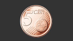 5 euro cent coin